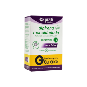 DIPIRONA MONOIDRATADA 1G CX 10 CP