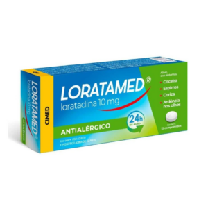 LORATAMED 10MG CX 12 CP