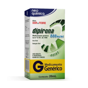 DIPIRONA 500MG/ML GOTAS FR 20ML