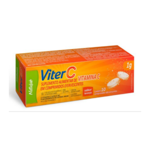 VITER C 1G CX 10 CP EFERVESCENTE