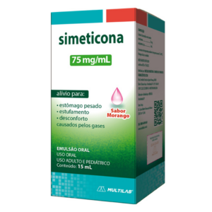 SIMETICONA 75MG/ML EMUL FR GTS 15ML