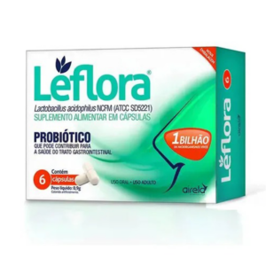 LEFLORA COM 6 CÁPSULAS