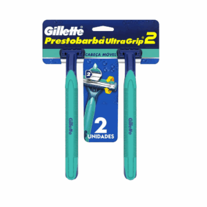 APARELHO DE BARBEAR PRESTOBARBA ULTRAGRIP MÓVEL 02 UND.