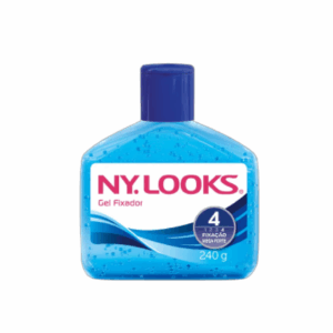 GEL FIXADOR DE CABELO N.Y. LOOKS AZUL 240G