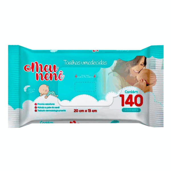 TOALHA UMEDECIDA MEU NENÊ 140 UND.