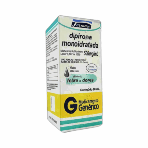 DIPIRONA MONOIDRATADA 500MG/ML FRASCO 20ML