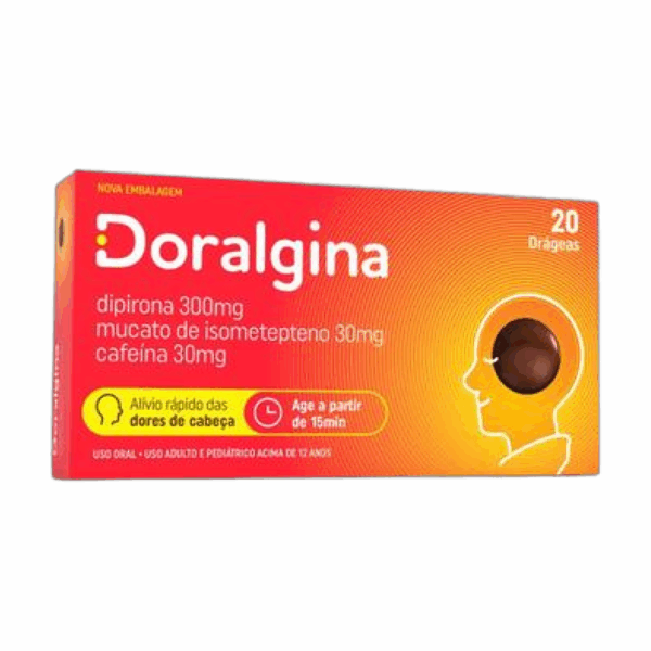 DORALGINA CX 20 DRG